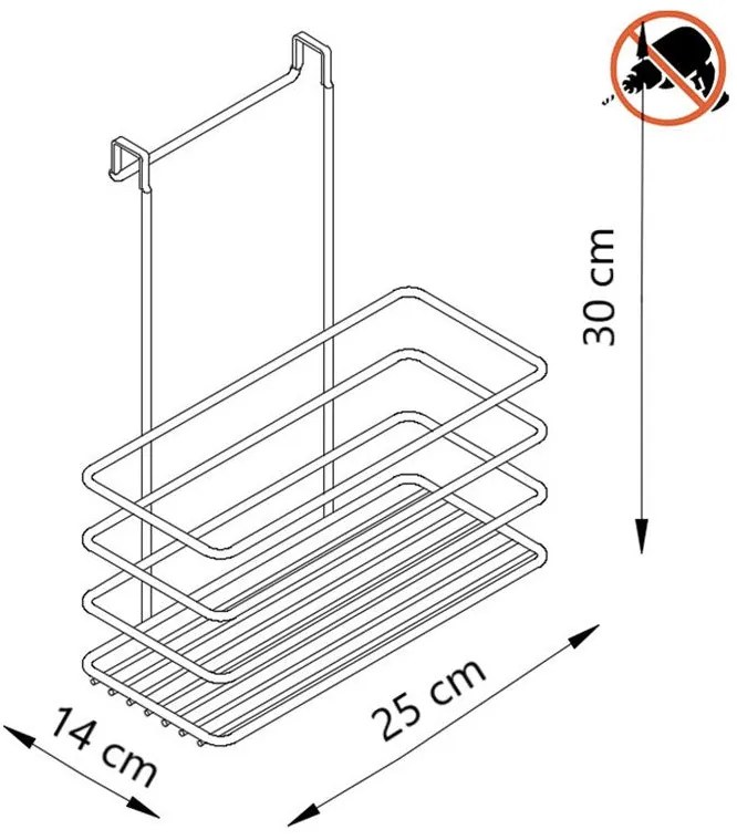ПОСТАВКА ЗА БАНЯ TEKNO TEL SF-004 , 1 ниво