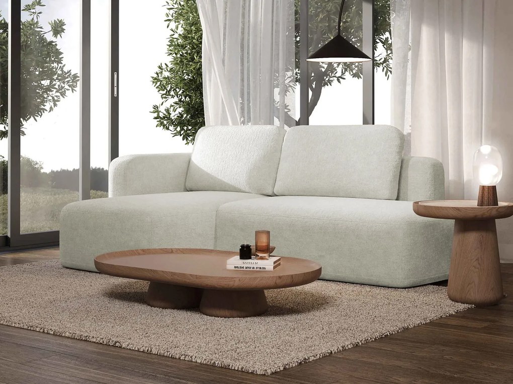 Ъглов диван Cozy-Екрю-Ляв