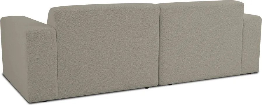 Светлокафяв диван от букле 228 cm Roxy – Scandic