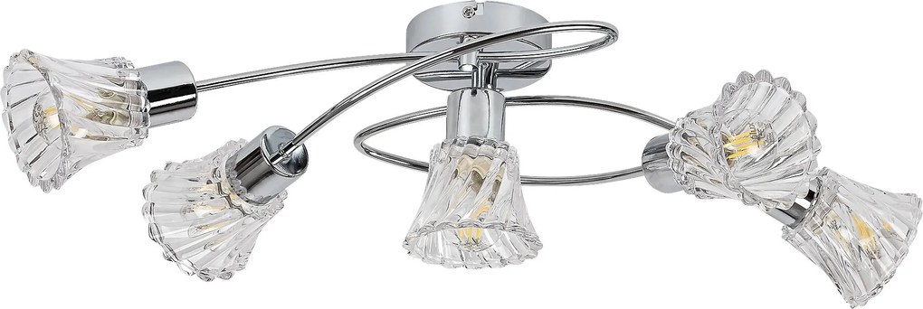 Rabalux Hestia Таванно осветление (плафони) IP20 E14 5x MAX 40W K 5304