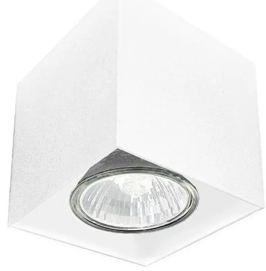 Brosline 1075 - Точково осветително тяло CAGE 1xGU10/10W/230V бяло