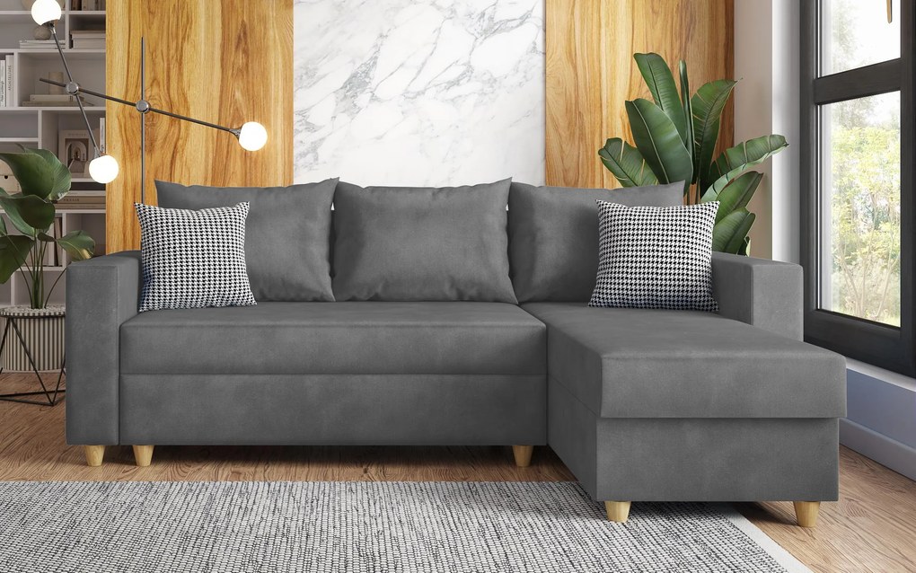 Разтегателен ъглов диван Фабиола