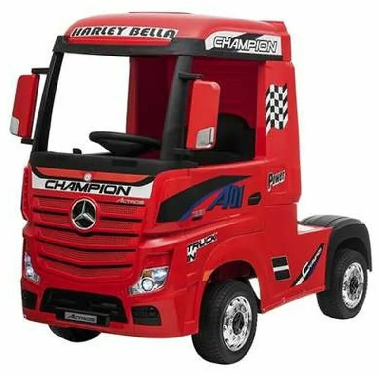 Камион с Радио Управление Mercedes Actros Червен