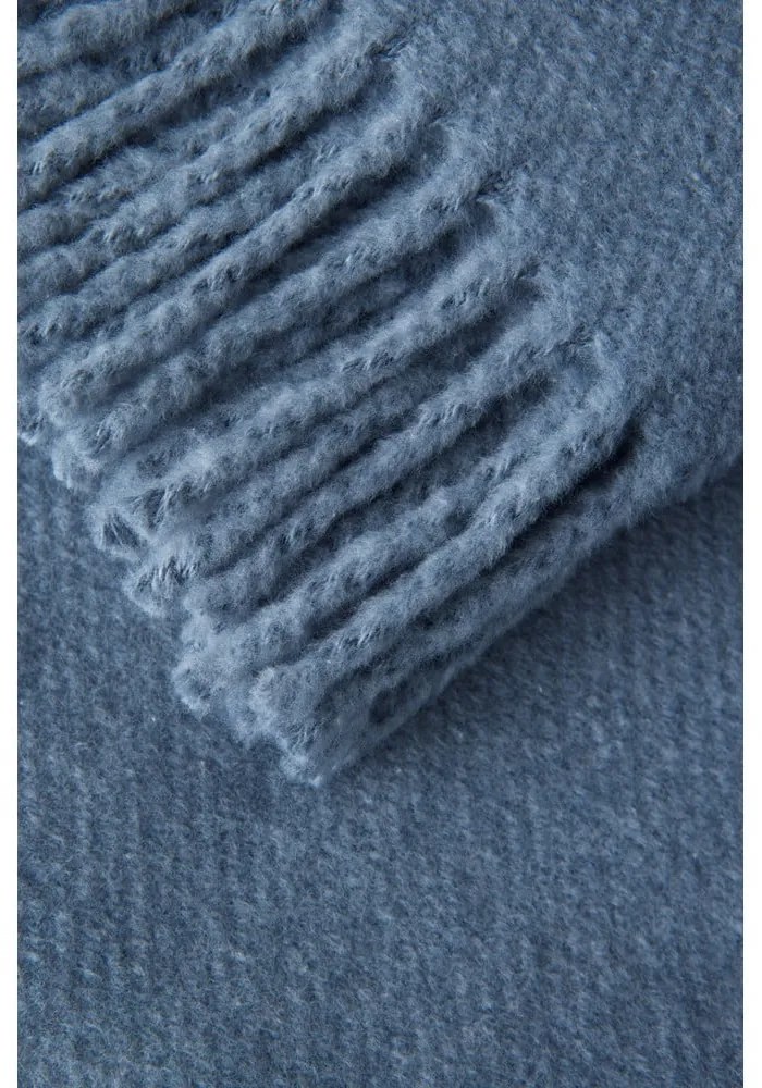 Синьо одеяло със съдържание на памук Basics, 140 x 180 cm Plain - Euromant