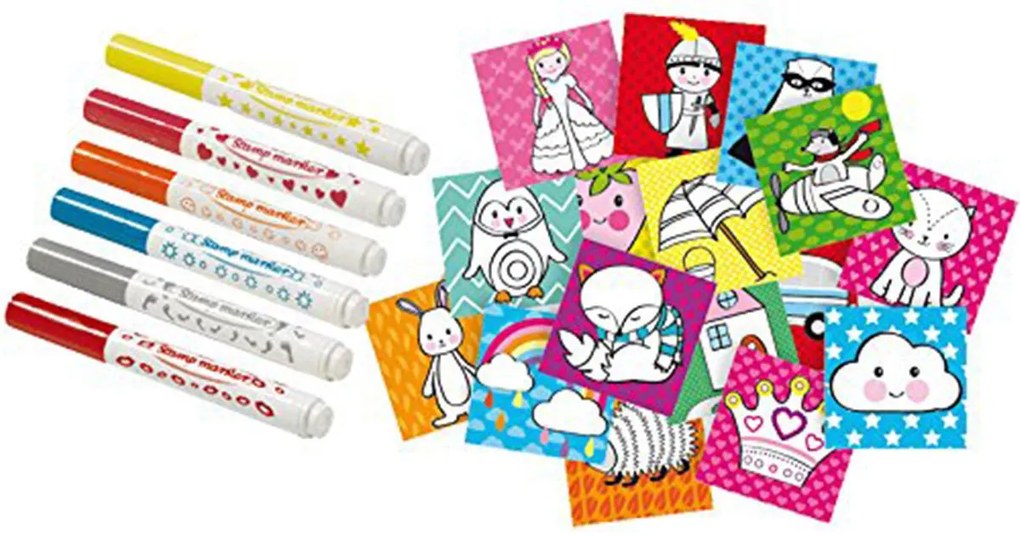 SES - Шаблони за оцветяване с маркери