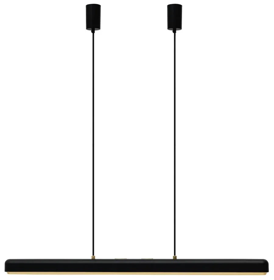 Черно LED осветително тяло с възможност за димиране Hazel Branch - UMAGE