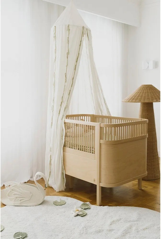 Светлосиво памучно детско килимче за игра 130x170 cm Swan Lake – Lorena Canals