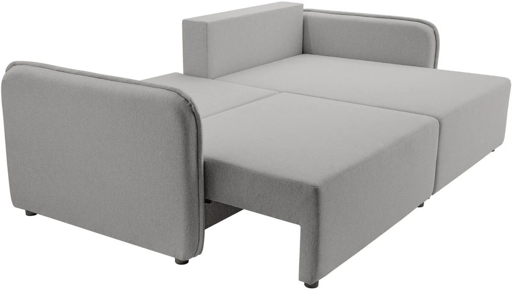 Ъглов диван Melody-Жълто-Ляв