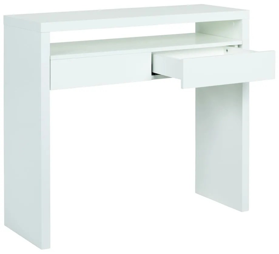 Работно бюро с изтеглящ се плот Конзола Mel - Woodman