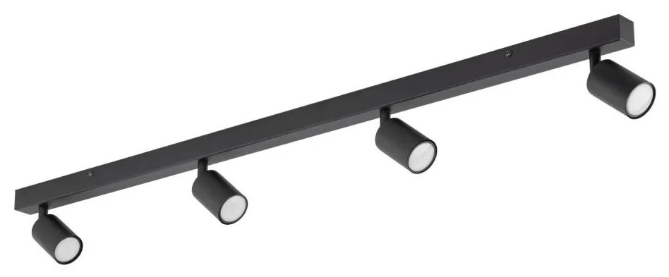 Спот NEX 4xGU10/10W/230V черен