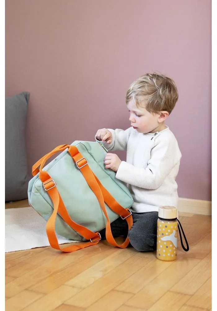 Тританова детска бутилка 400 ml Whale – Kindsgut