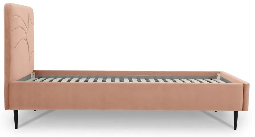 Розово детско легло 120x200 cm Star – Scandic