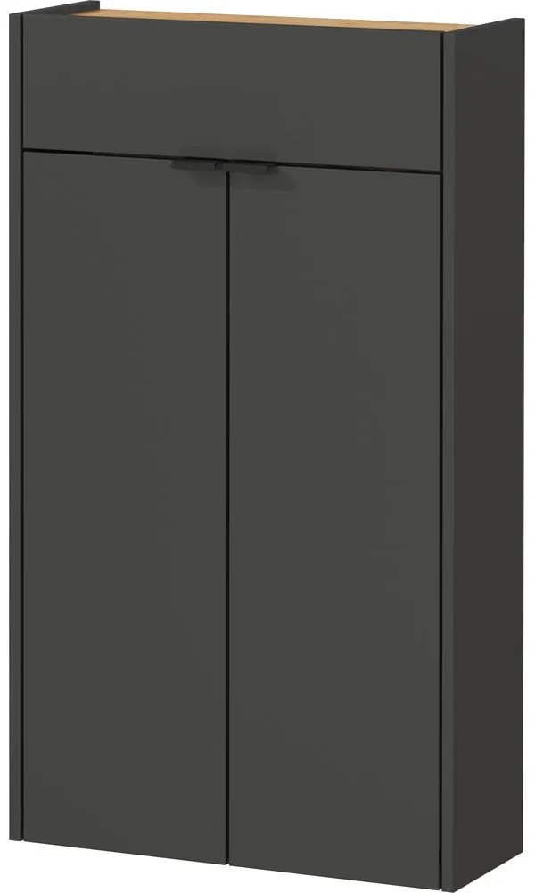Антрацитно шкафче 56x97x22 cm Ameca – Germania