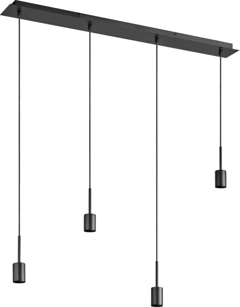 Osram - Захранващ кабел NEEDLE PENDANT 4xE27/25W/230V антрацит