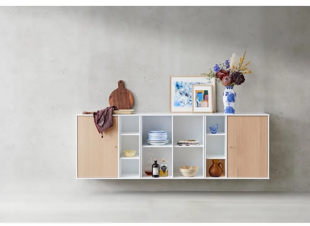 Бяла модулна система от рафтове 68,5x69 cm Mistral Kubus - Hammel Furniture