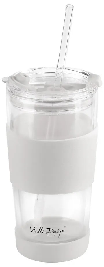 Бяла термочаша 600 ml Fuori – Vialli Design