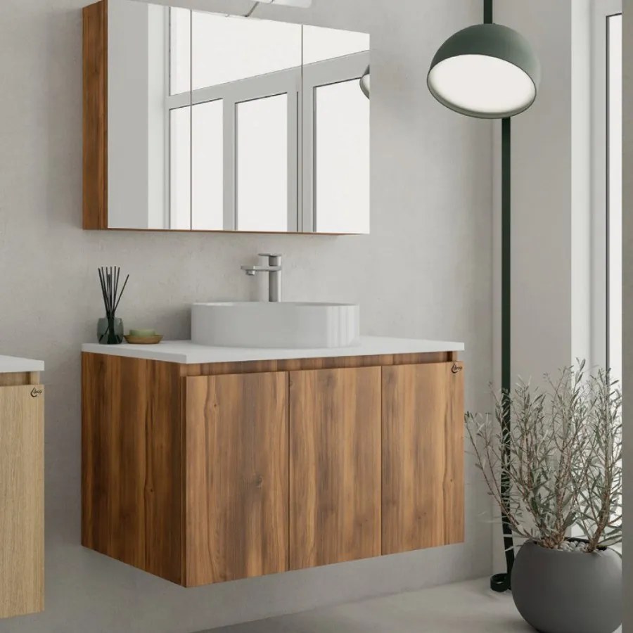 Комплект за баня Drop Verona 100 II-кафяв