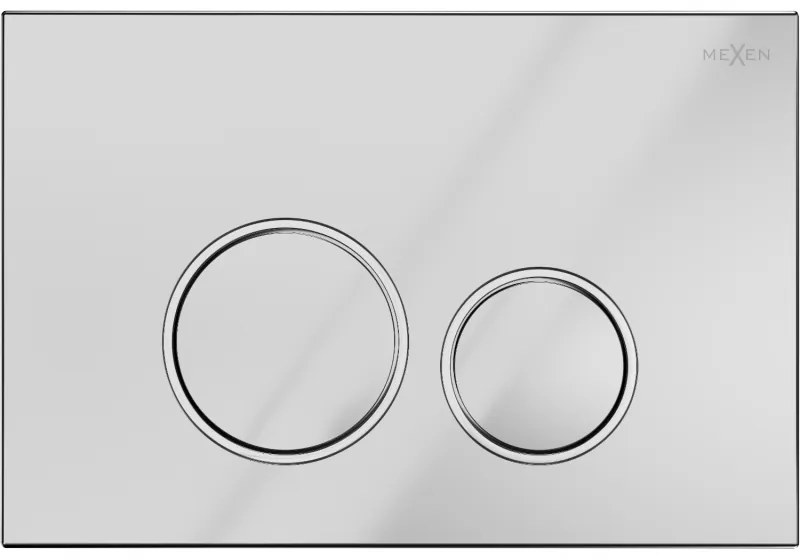 Mexen Fenix 05  бутон за промиване, лъскав хром - 600501