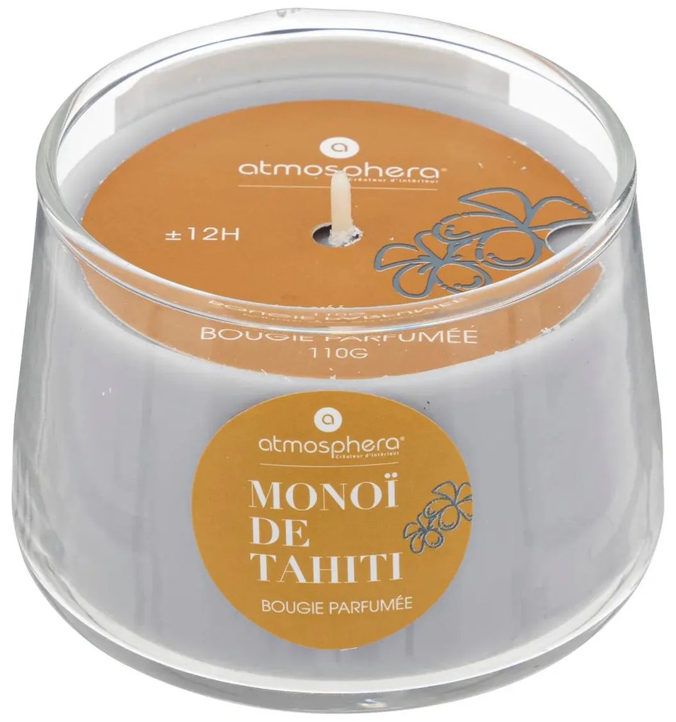 Ароматна свещ atmosphera Izor, Стъкло, 110 g - Cotton Flower