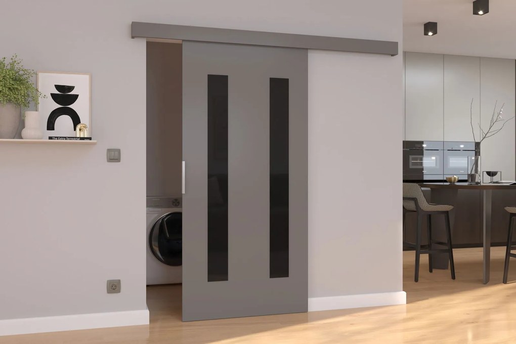 Плъзгаща се врата Zij-Gkri-Length: 96 cm