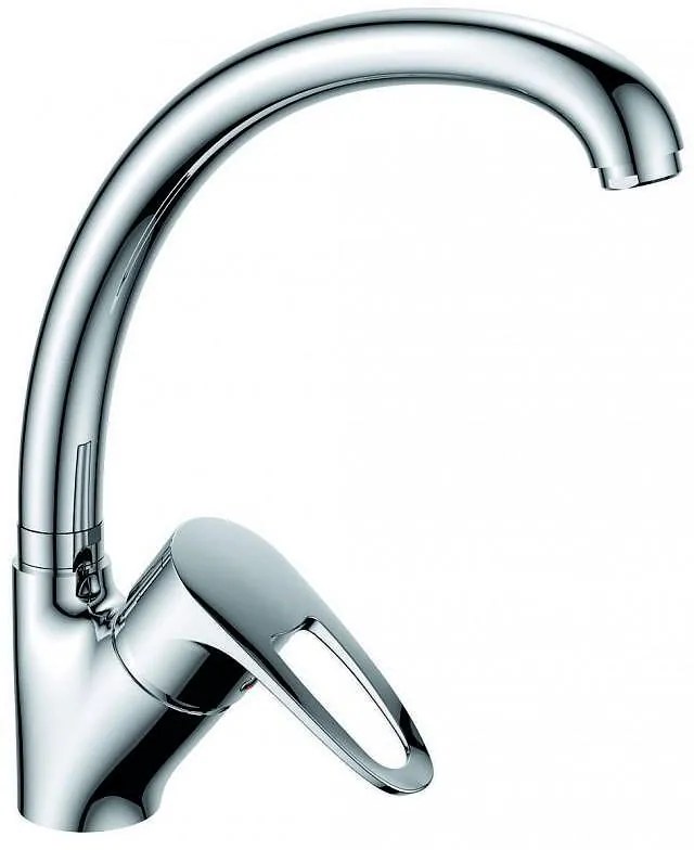 Стоящ смесител за кухня, "RUNDE", Inter Ceramic, ICF 754032C M7313