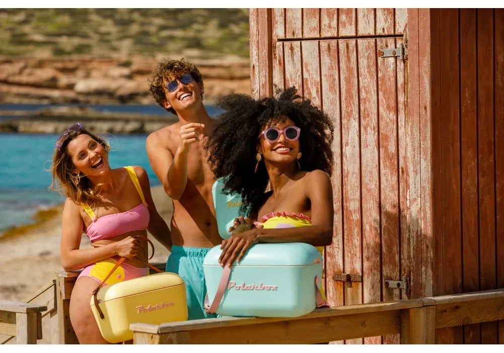 Светлозелена хладилна чанта 12 l Pop – Polarbox