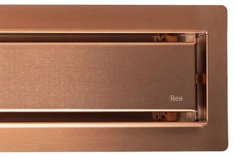 Линеен отводнител REA Neox pro Brushed l. Copper 60