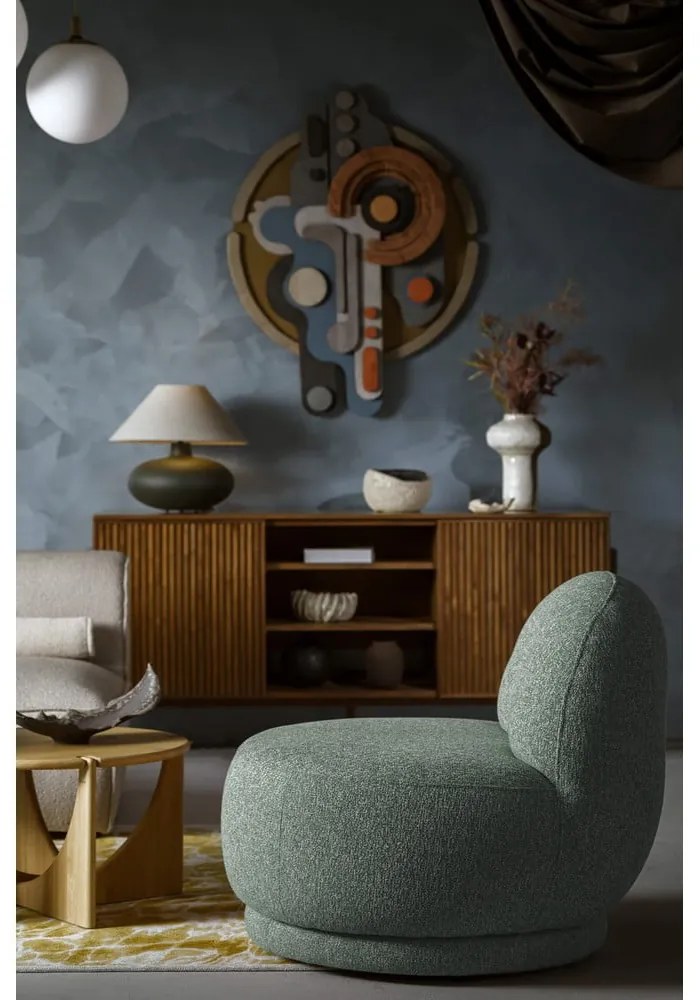 Зелено кресло Ovo – Miuform