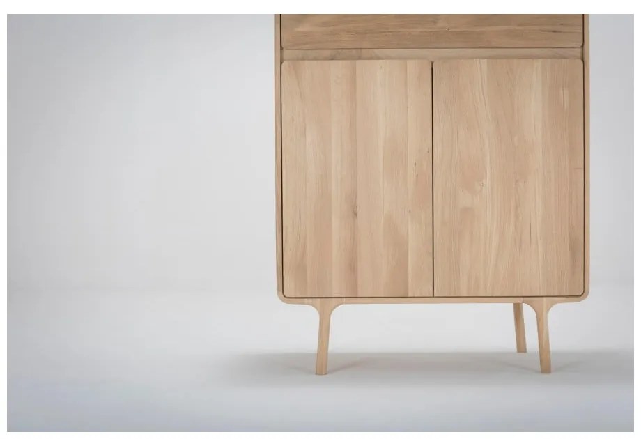 Масивен дъбов скрин Fawn - Gazzda