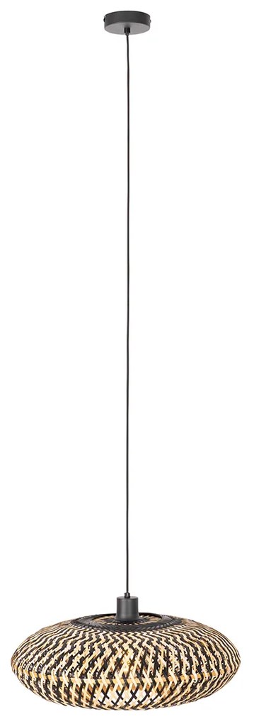 Ориенталски висящ аплик черен бамбук 50 см - Ostrava