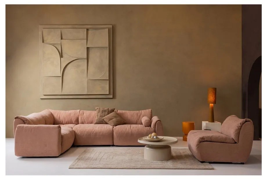 Метална кръгла странична масичка ø 32 cm Hekla – WOOOD