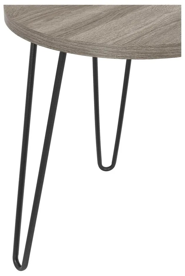 Кафява и сива масичка за кафе , ø 50 cm Owen - Støraa