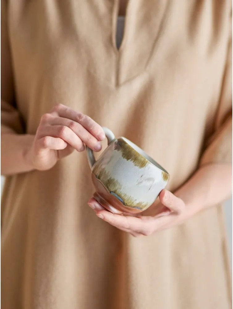 Глинени чаши в комплект от 4 бр. за капучино 200 ml Jade – Bloomingville