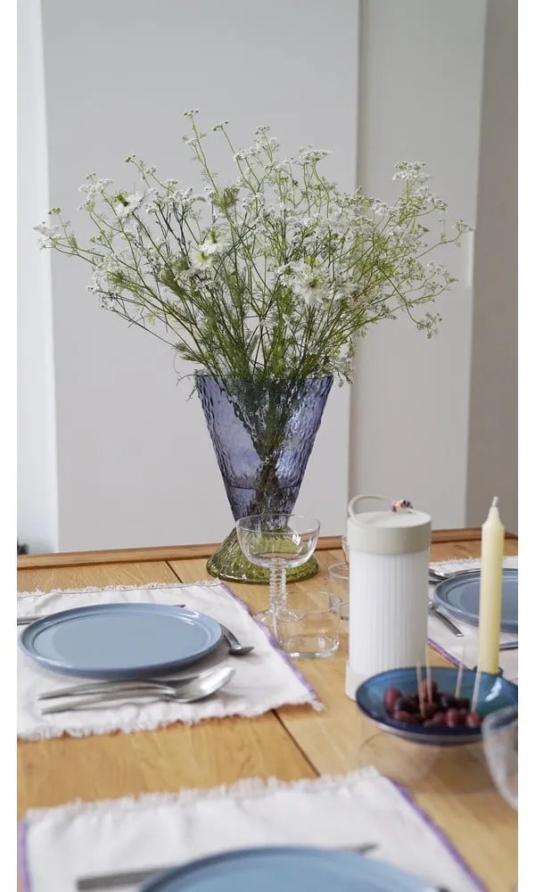 Ръчно изработена стъклена ваза Abyss - Hübsch