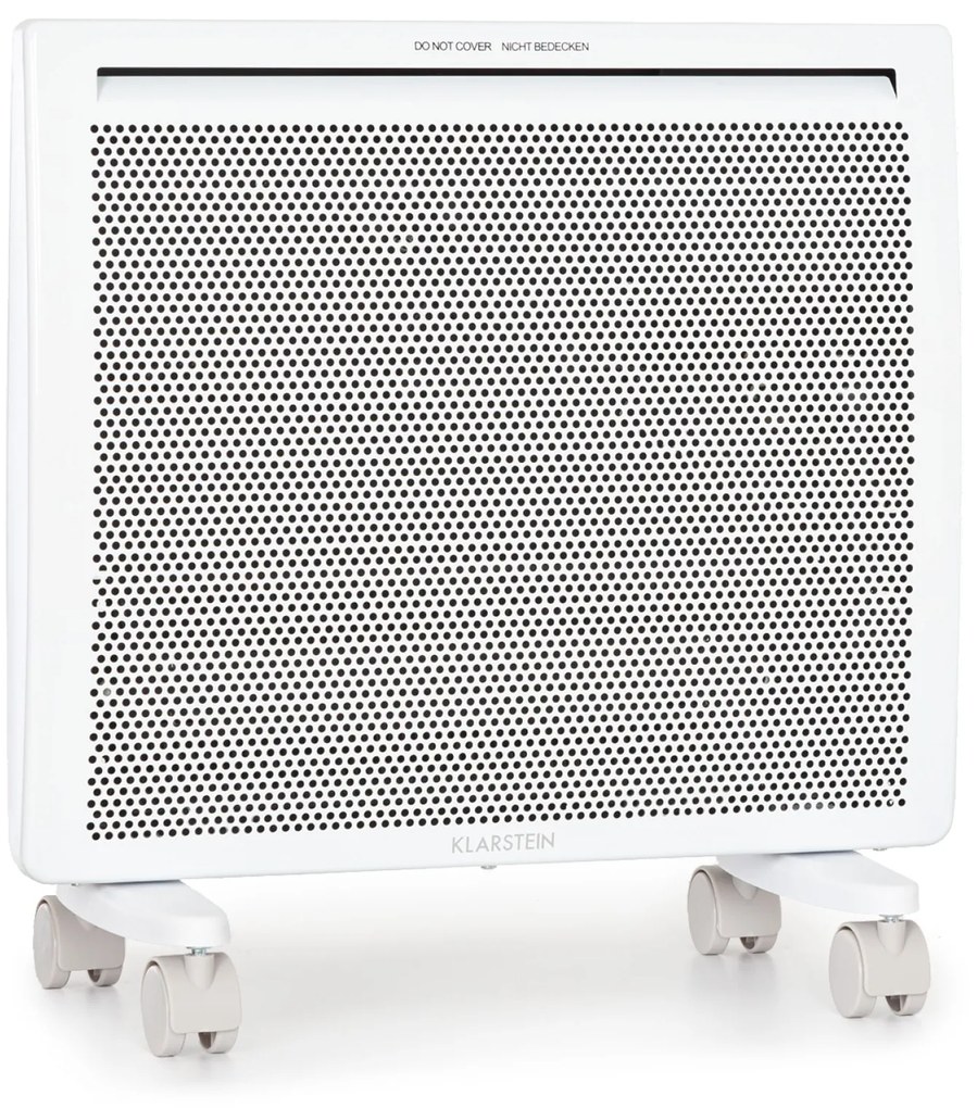 Klarstein HotSpot Wave Конвекторен Радиатор 1000 W Седмичен Таймер Бял