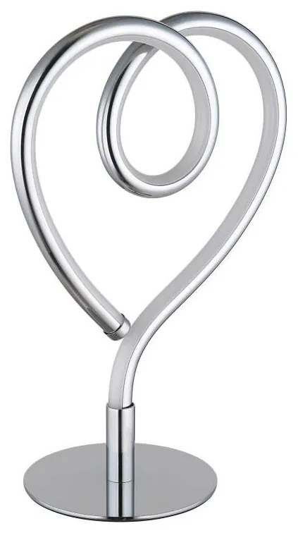 Globo 28054C - LED Настолна лампа AMORE LED/6W/230V лъскав хром