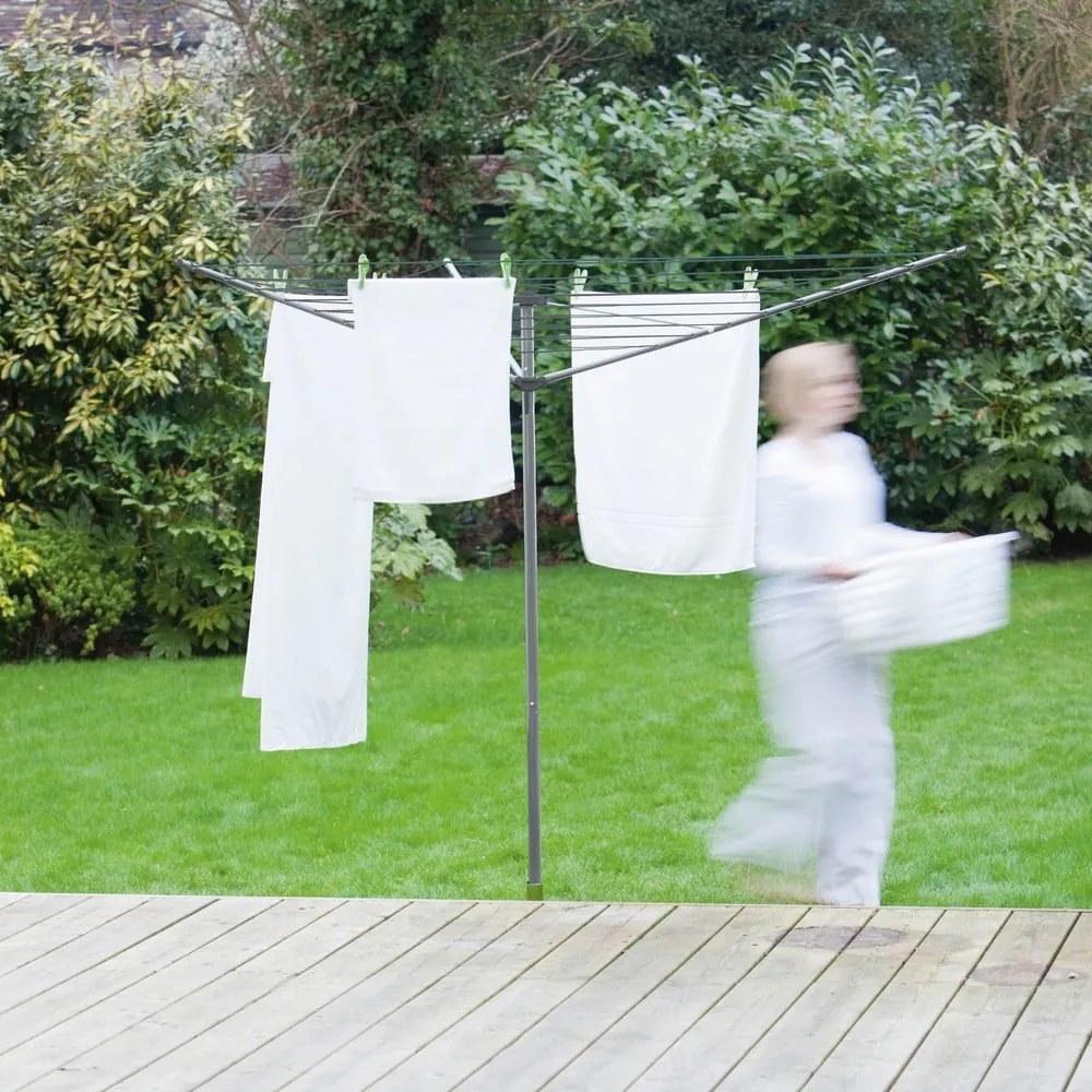 Градинска сушилня за дрехи в сребрист цвят 35 m – Addis