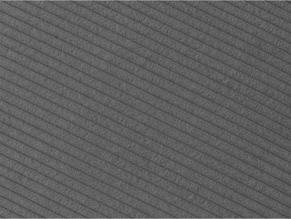 Тъмносив диван от рипсено кадифе 242 cm Giorgia – Bobochic Paris