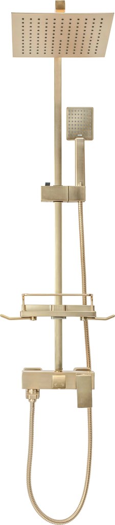 Комплект за душ REA JACK BRUSHED GOLD