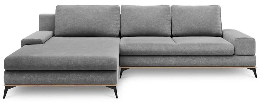 Сив ъгъл на разтегателен диван , ляв ъгъл Planet - Windsor &amp; Co Sofas