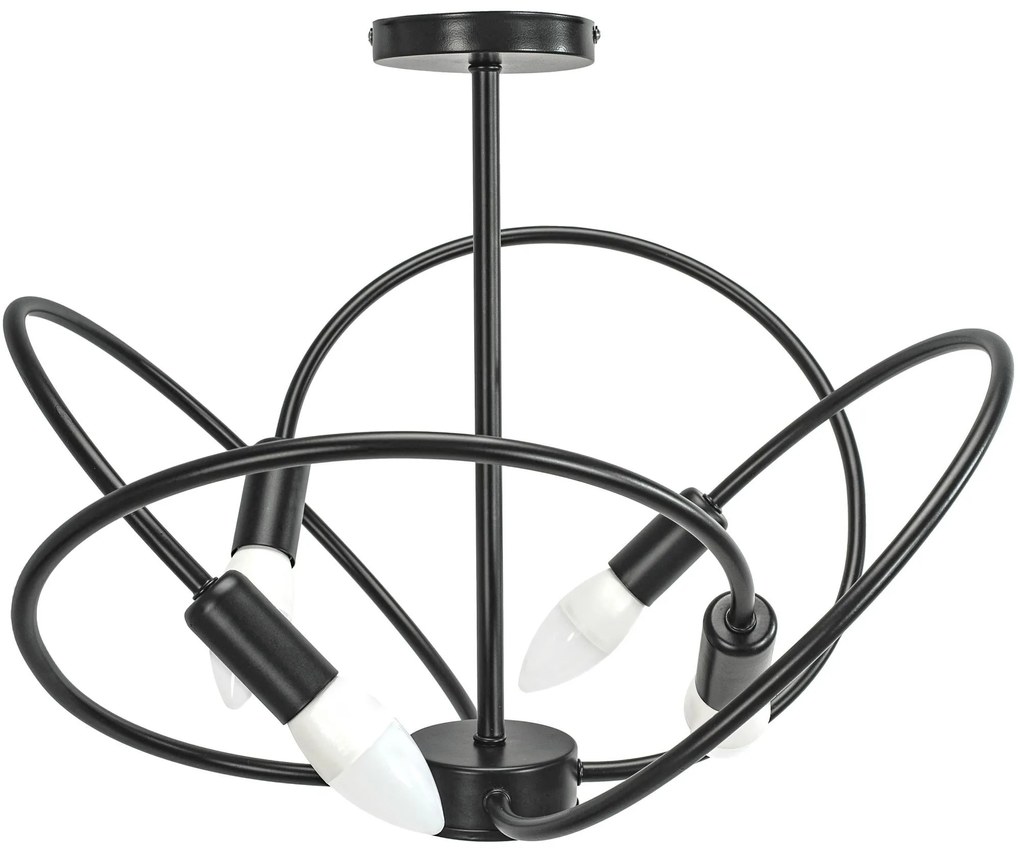 Лампа 4 Black APP1093-4C