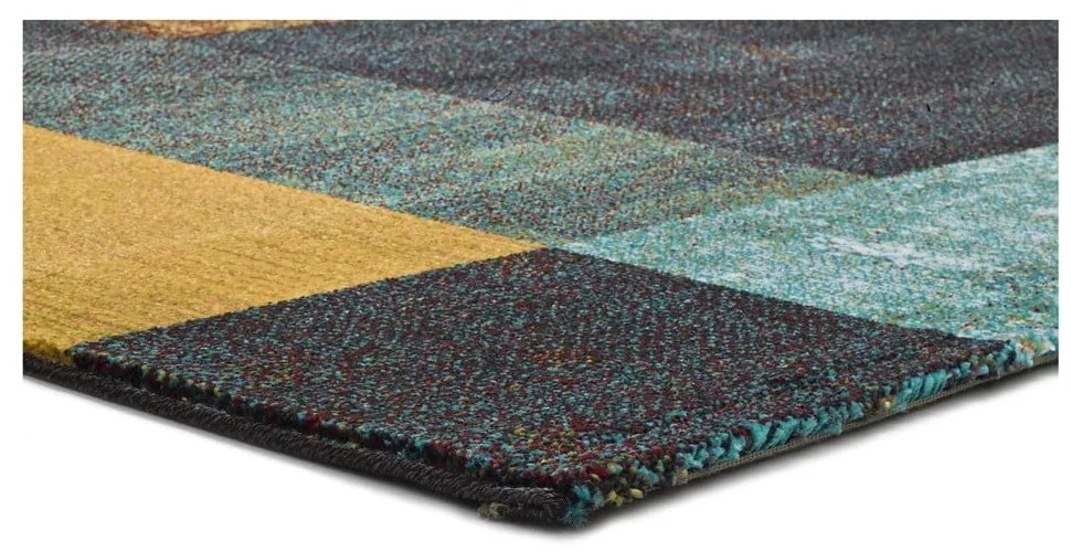 Жълт/син килим 140x200 cm Pandora Pablo – Universal