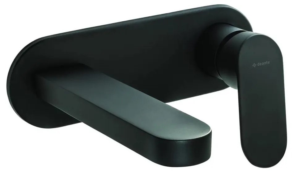 Deante BGA_N54L - Смесител за умивалник за вграден монтаж ALPINIA черен