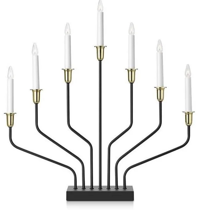 Markslöjd 705758 - Коледен свещник BROSA XL 7xE10/3W/230V