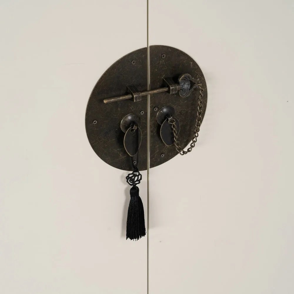 Бял гардероб 100x160 cm Oriente – Ixia