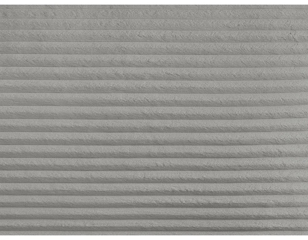 Тъмносив разтегателен ъглов диван от рипсено кадифе (десен ъгъл/"U" форма) Lucien – Bobochic Paris