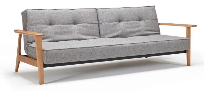 Сив разтегателен диван Frej Mixed Dance Grey Splitback - Innovation