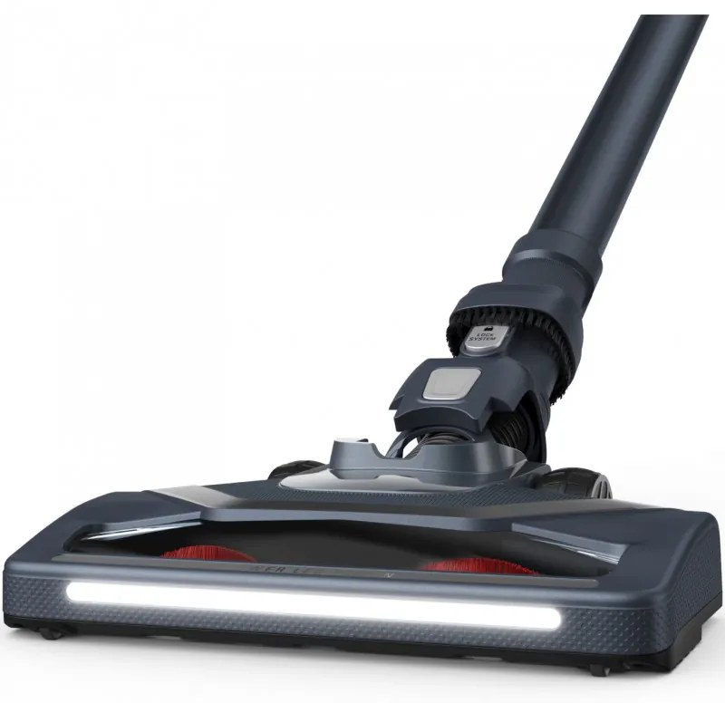 Вертикална прахосмукачка Rowenta X-Pert 6.60 Animal Care RH6878WO, 100W, 2 режима, 0.6 л, 85 dB, Автономия 1 час, LED осветление, Червен/Черен
