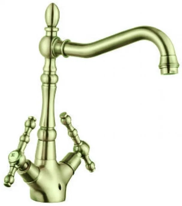 Стоящ смесител за кухня Сайлор, Inter Ceramic, ICF 7008853C, старинен