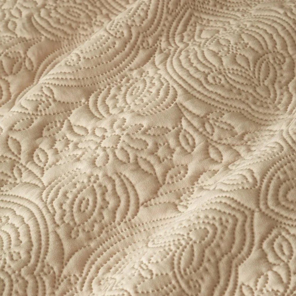 Бежово двойно удължено спално бельо 230x220 cm Casablanca Pinsonic – Pineapple Elephant